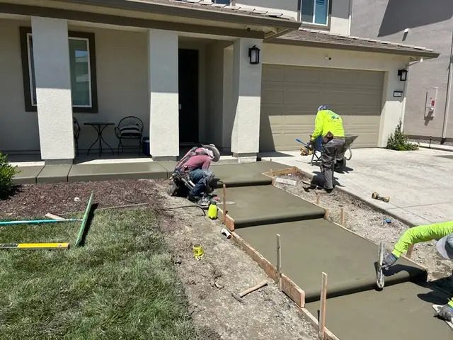 Concrete Contracting project in Orange Park