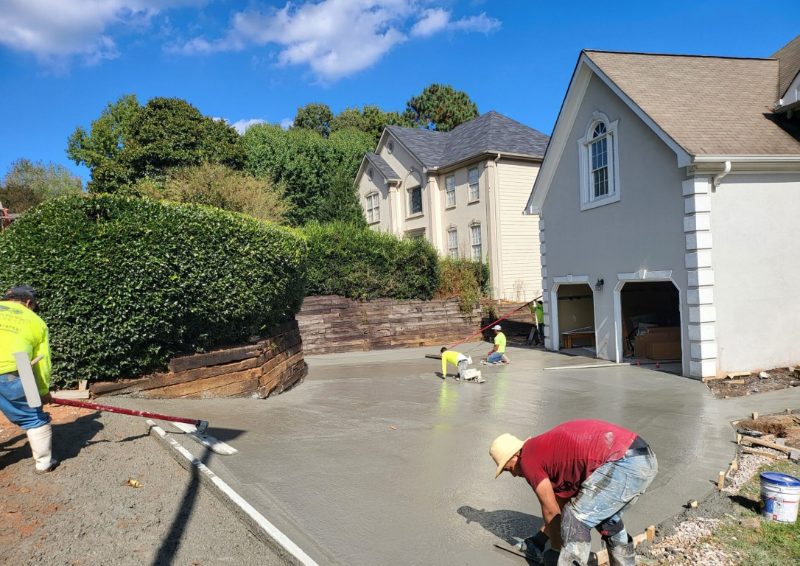 Concrete Contracting materials and craftsmanship in Orange Park