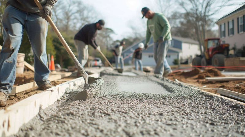 Concrete Contracting project in Orange Park